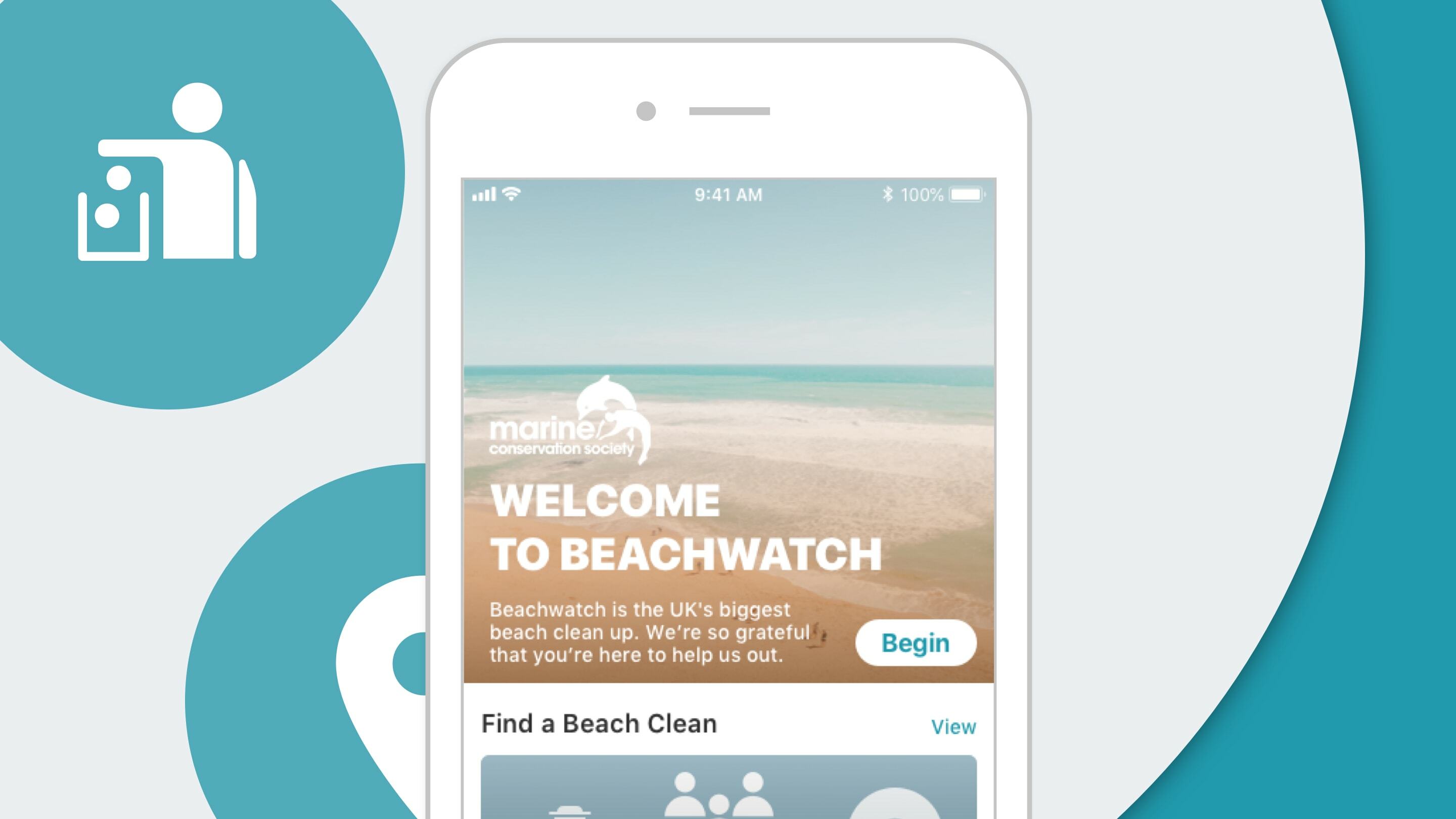MCS beachwatch hero of the apps home screen