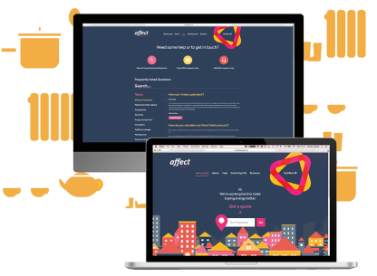 Affect Energy Web Application images