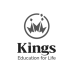 Kings Education greyscale logo
