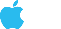 iOS Logo in blue