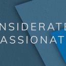 Illustration with the words 'Considerately Passionate'