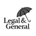 Legal and General Logo greyscale
