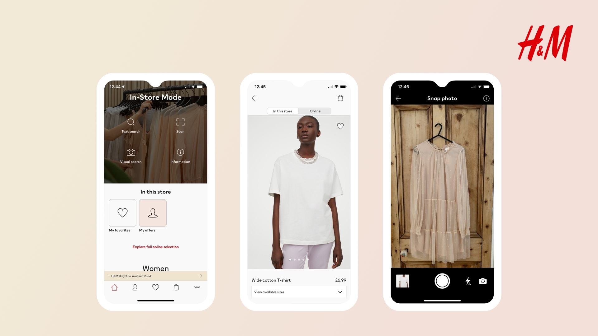 H&M Ecommerce app example blog3