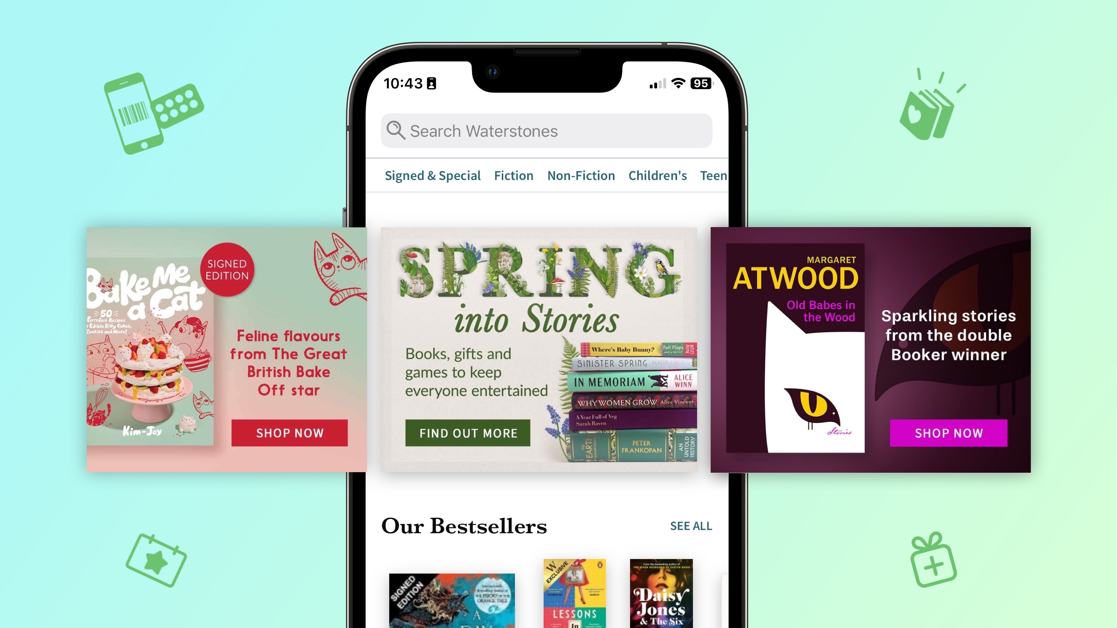 Waterstones App Brightec