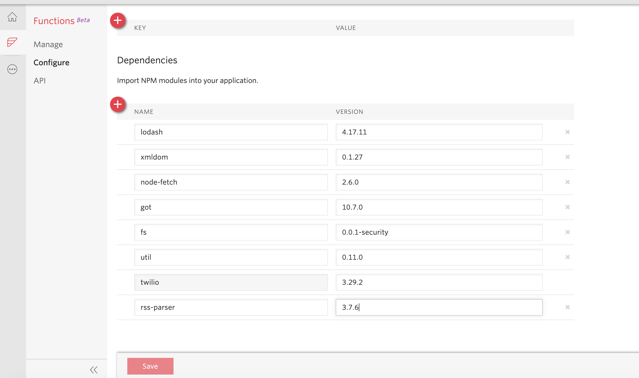 Add rss parser dependency